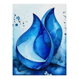 Pôster Curvas de índio restauradas