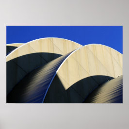 Pôster Curvas e Sombras do Kauffman Center