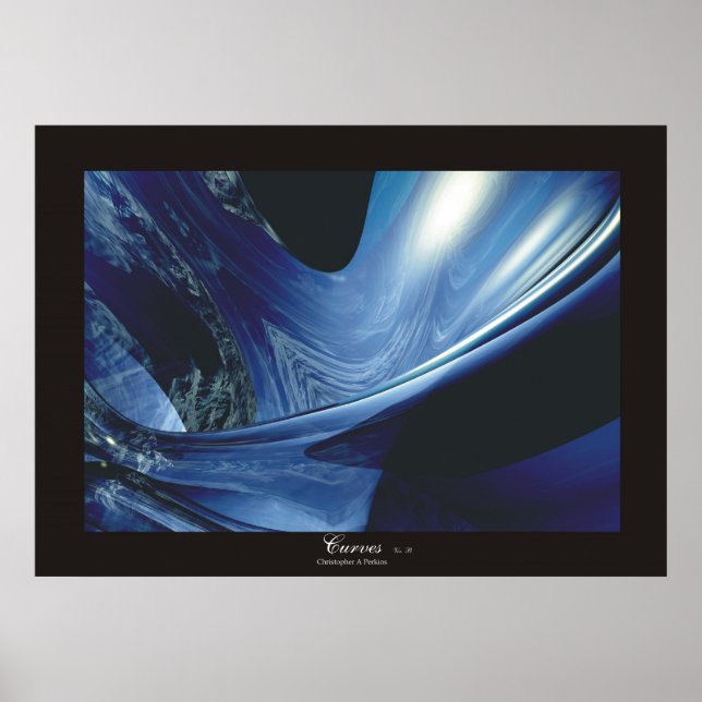 Pôster Curvas Ver. B (Frente)
