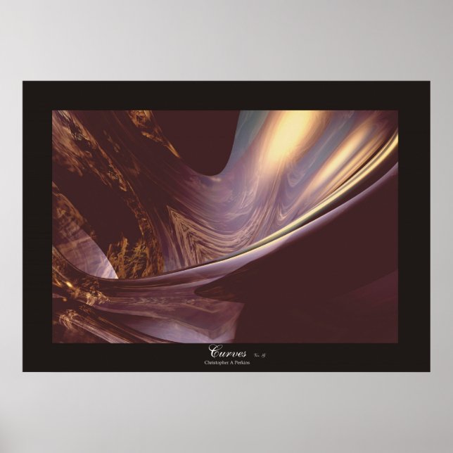 Pôster Curvas Ver. G (Frente)