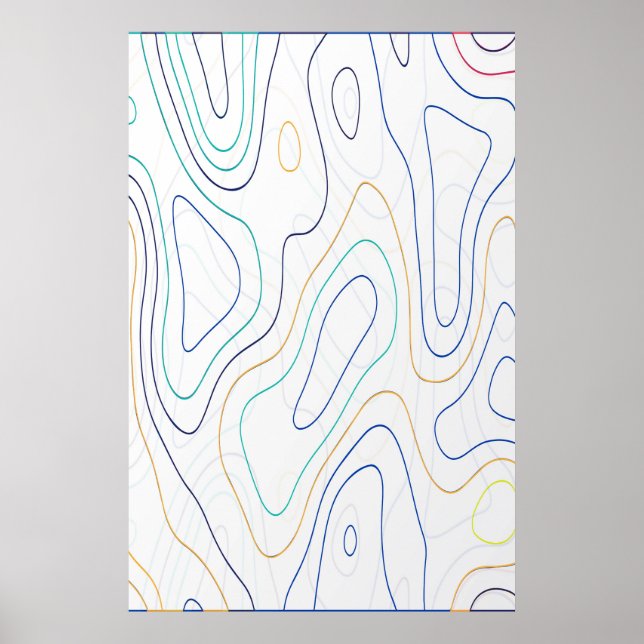 Poster Curves (Frente)