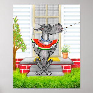 Pôster CUSPE Merle de great dane