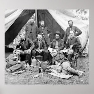 Poster Custer Não Permanente: 1862