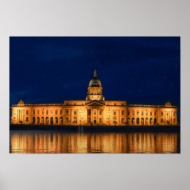 Poster Custom House Dublin (Frente)