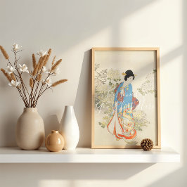 Poster CUSTOM Imperial O-oku Elegant Kimono Print