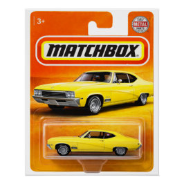 Pôster Custom Matchbox Style Classic Car Design