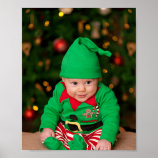 Poster Custom photo and text