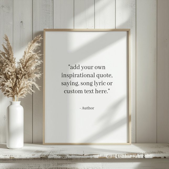 Poster Custom Quote (Criador carregado)