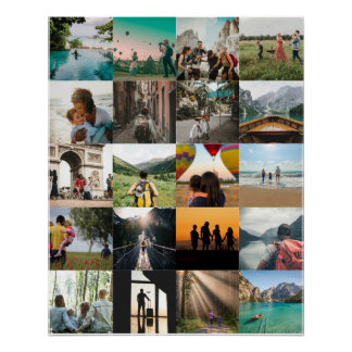 Pôster Customizable Photo Memories