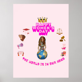 Poster Customized women's day