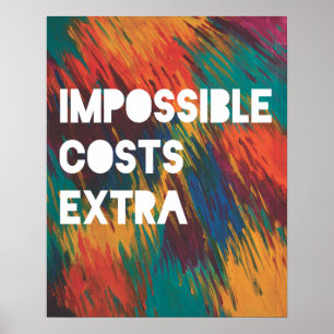 Poster Custos Impossíveis Extra