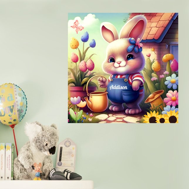 Poster Cute Bunny Kid's (Criador carregado)