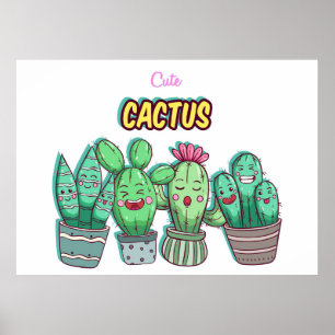 Poster Cute Castus Family