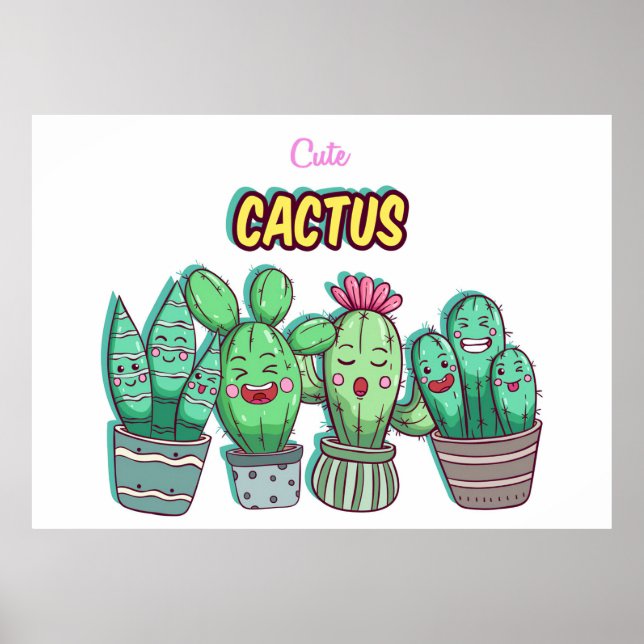 Poster Cute Castus Family (Frente)