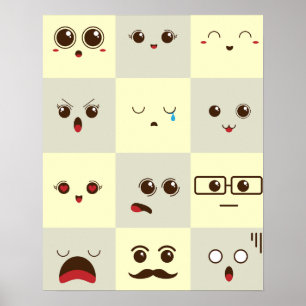 Poster Cute face