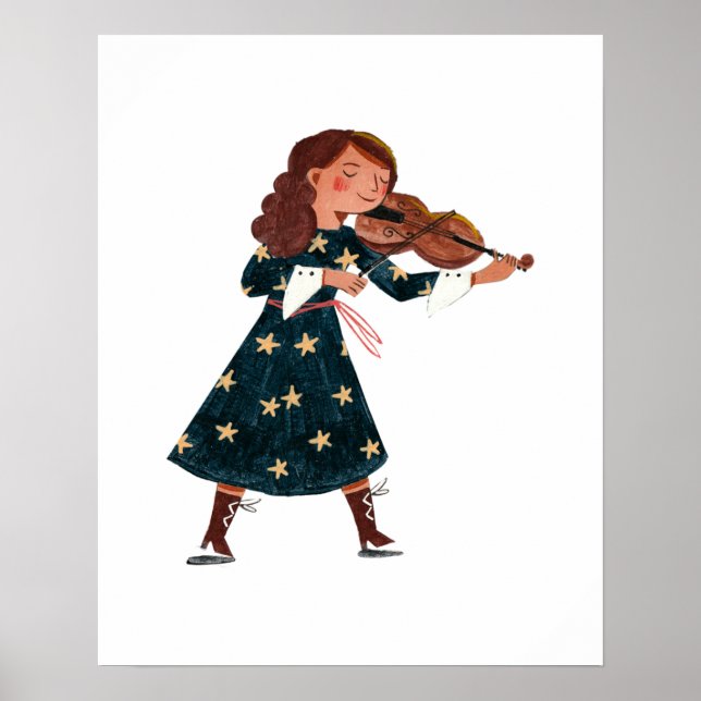 Poster Cute Halloween kids costume trick and treat parade (Frente)