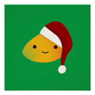 Pôster Cute Kawai Christmasi Manga