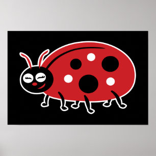 Poster Cute Ladybug