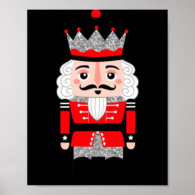 Poster Cute Nutcracker Christmas Womens  (Frente)