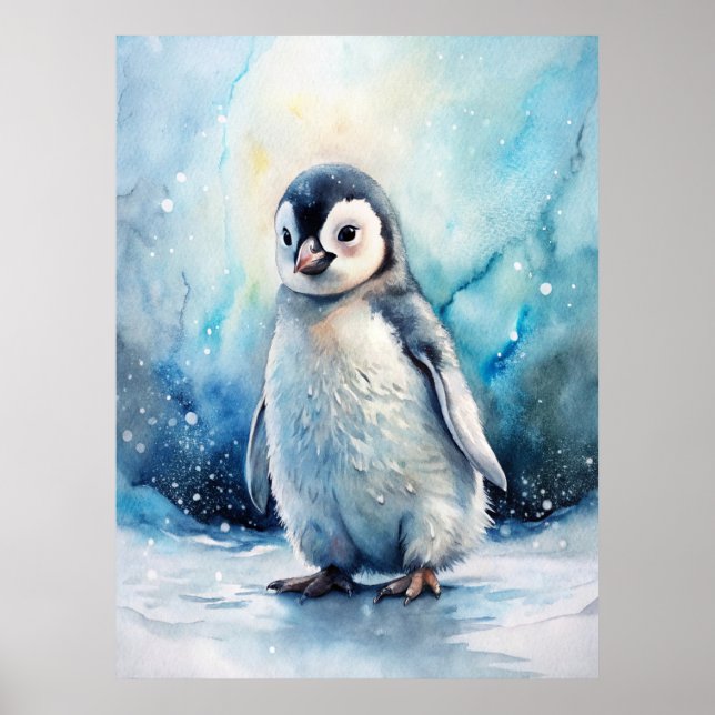 Poster Cute Penguin (Frente)