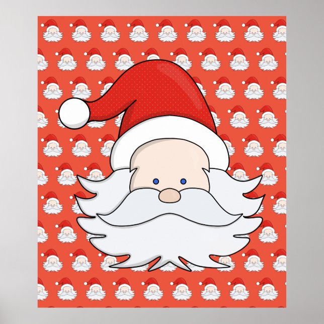 Poster Cute Santa Claus (Frente)