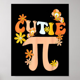 Poster Cutie Pi Shirt Pi Day Math Girls Crianças