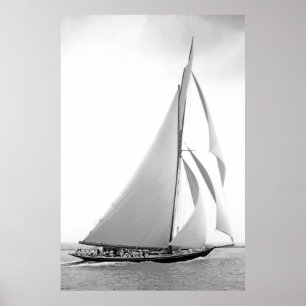 Poster Cutter Yacht Britannia