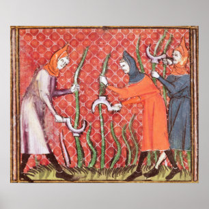 Pôster Cutting Trees, from Ovide Moralise