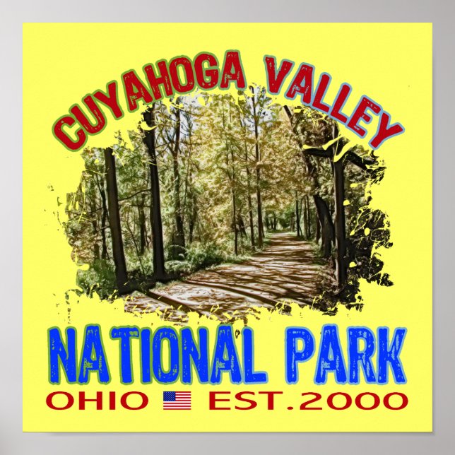Poster Cuyahoga Valley National Park, Ohio (Frente)