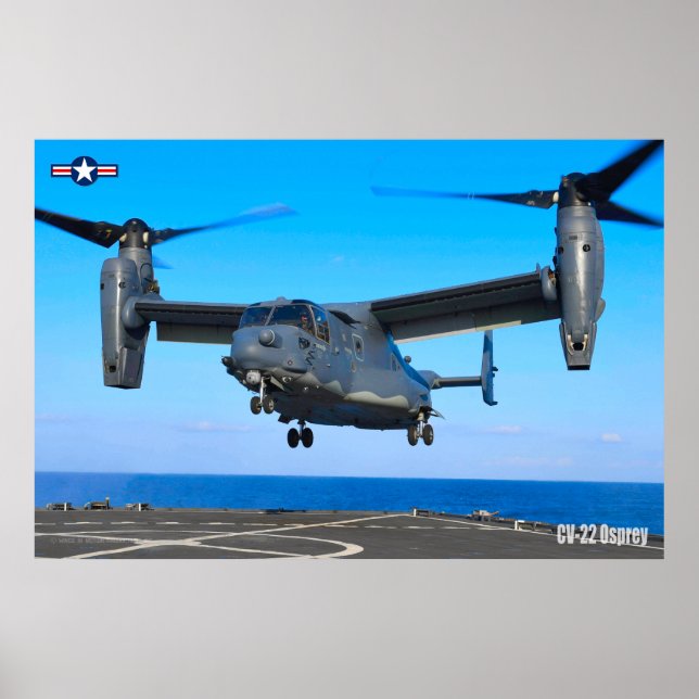 POSTER CV-22 OSPREY (Frente)