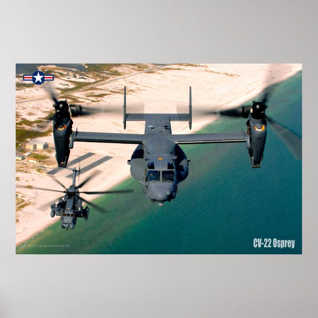 POSTER CV-22 OSPREY (Frente)