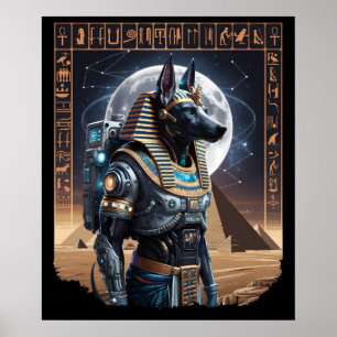 Poster Cyber Anubis - Antigo Guardião das Estrelas