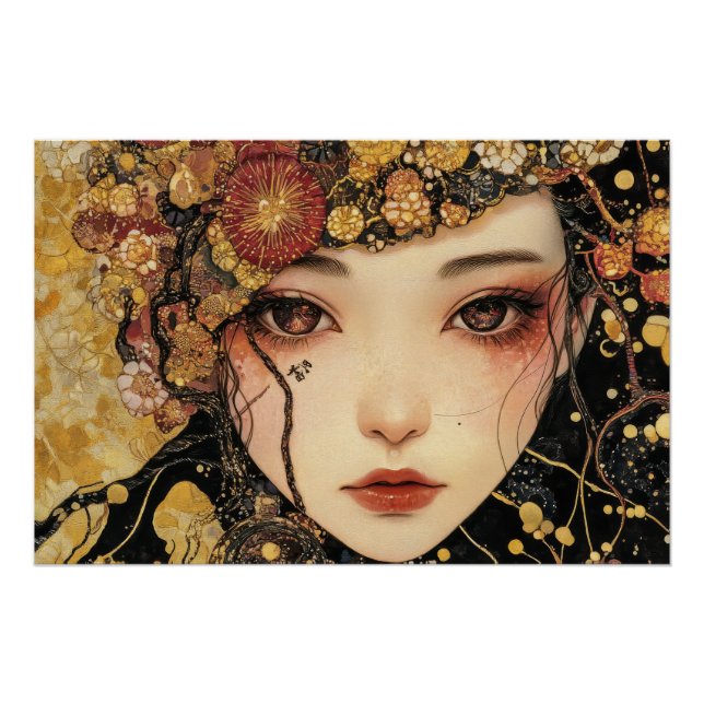 Pôster Cyber Girl (Frente)