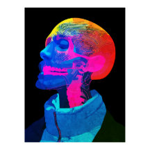 Cyber Skull – Arte de Anatomia Futurista