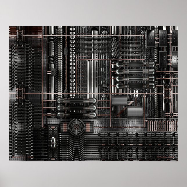 Poster Cybercratic Domain (Frente)