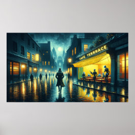 Poster Cyberpunk "A.I. Art Runner"