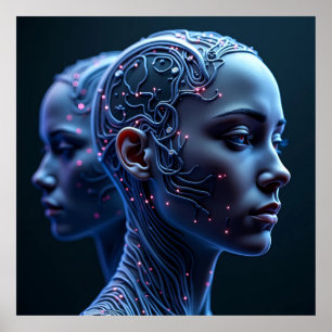 POSTER Cyberpunk gerado por AI