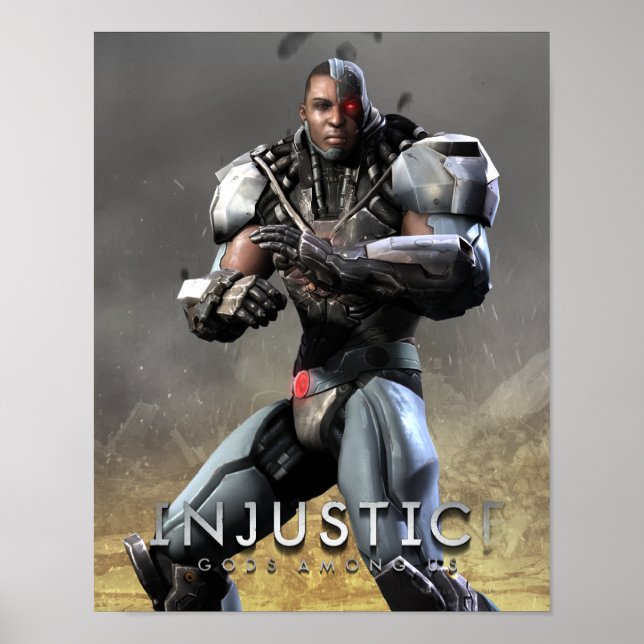 Poster Cyborg (Frente)