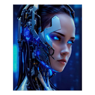 Pôster Cyborg Siren com Teal