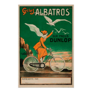 Pôster Cycles Albatros Vintage