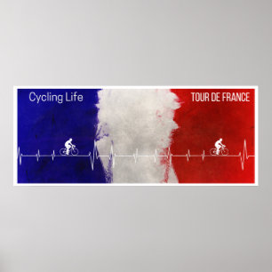 Poster Cycling Life, Volta à França