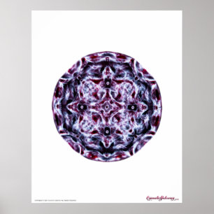 Pôster Cymatics: Music Note A Piano