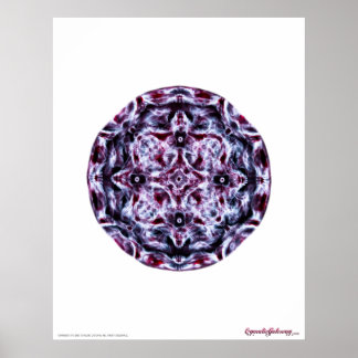 Pôster Cymatics: Music Note A Piano