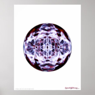 Poster Cymatics: Sound Made Visible