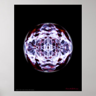 Poster Cymatics Visible Sound Beta State