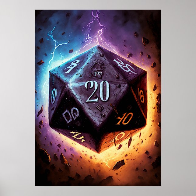 Poster D20 De Storm (Frente)