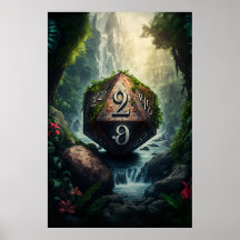 Poster D20 De Tranquilidade