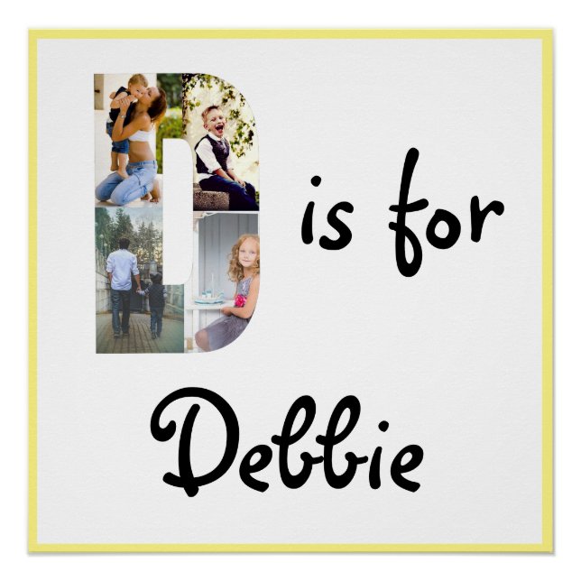 Pôster D é para o nome (Frente)