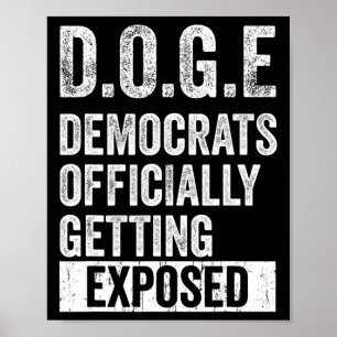 Poster D.o.g.e Doge Democratas sendo oficialmente exposto