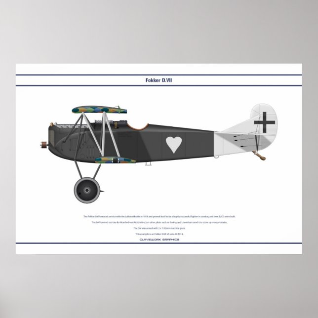 Pôster D.VII Jasta 40 (Frente)